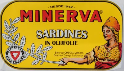 Sardines in olijfolie - Minerva