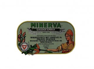 Makreelfilet met groente in pikante olijfolie-Minerva