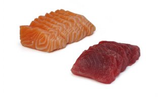 Sashimi van Tonijn & Zalm 