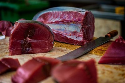 500 gr. Tonijnblokjes